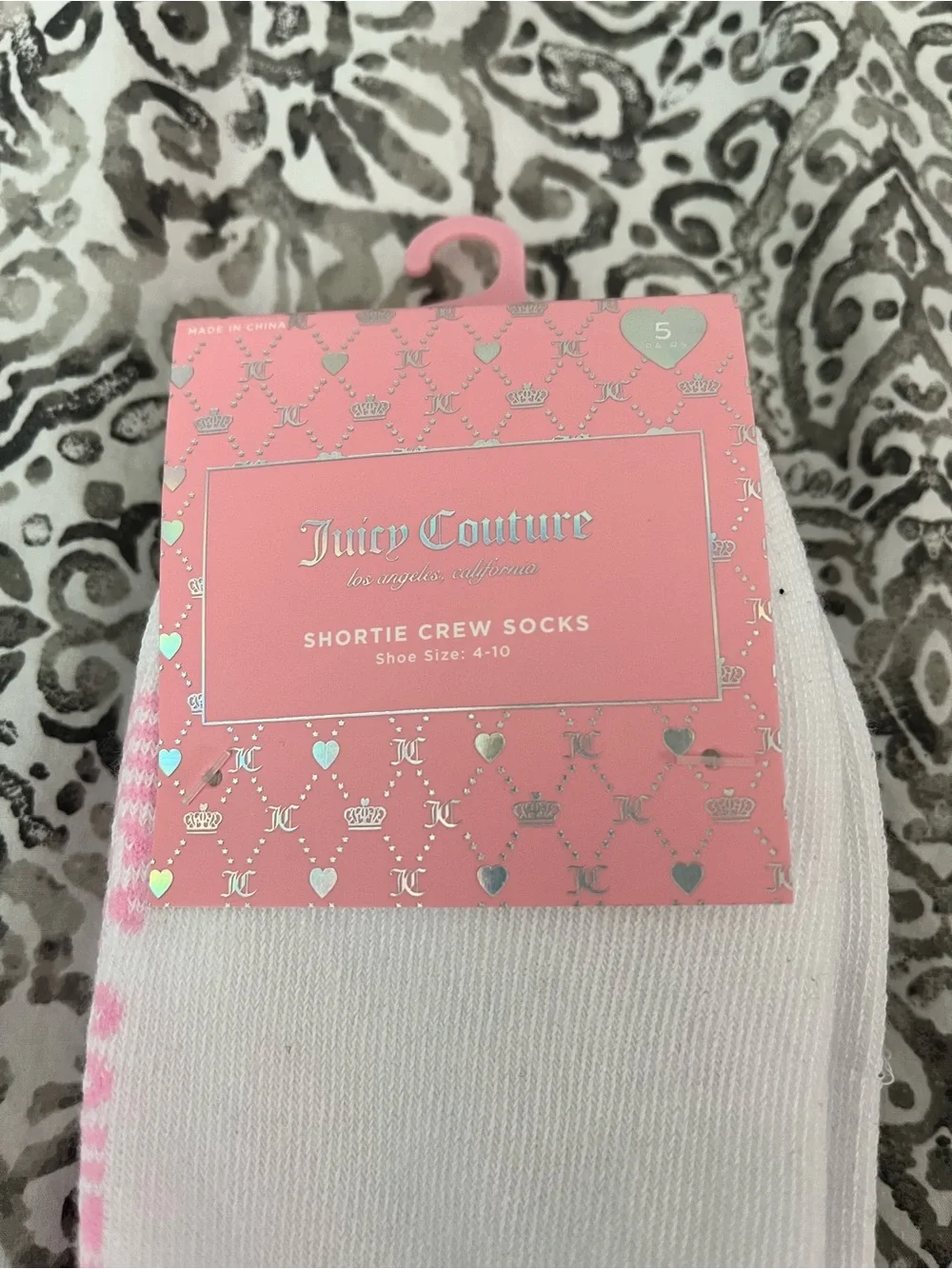 Juicy Couture Crew Socks (5)